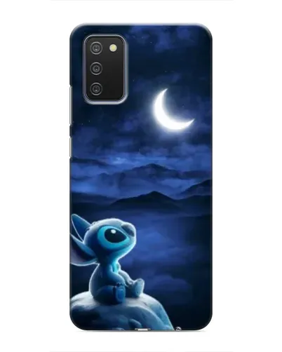 Чехол для Samsung Galaxy A02s с картинкой «Лунная ночь Стича» Чехол для Samsung Galaxy A02s с картинкой «Лунная ночь Стича»
