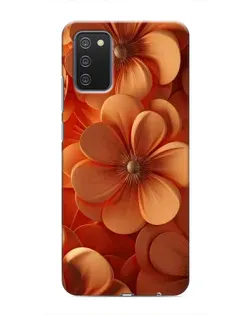 Чехол для Samsung Galaxy A02s с картинкой «Оранжевый макро цветок» Чехол для Samsung Galaxy A02s с картинкой «Оранжевый макро цветок»