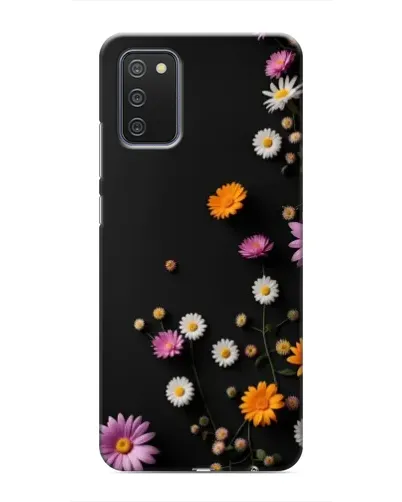 Чехол для Samsung Galaxy A02s с картинкой «Цветочная композиция»
