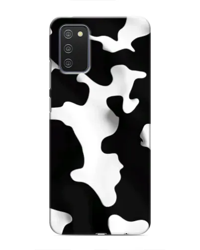 Чехол для Samsung Galaxy A02s с картинкой «Черно-белое пятно»