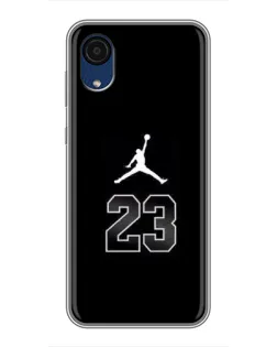 Чехол для Samsung Galaxy A03 Core с картинкой «Jordan Flight 23»
