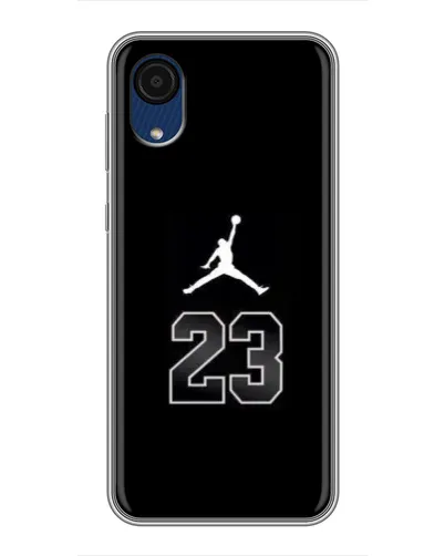 Чехол для Samsung Galaxy A03 Core с картинкой «Jordan Flight 23»