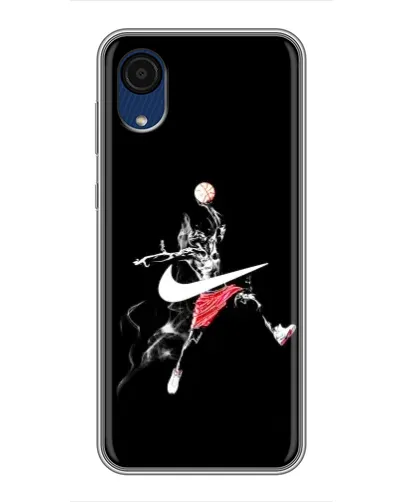 Чехол для Samsung Galaxy A03 Core с картинкой «Jordan Jumpman»