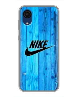 Чехол для Samsung Galaxy A03 Core с картинкой «Голубое дерево Nike»