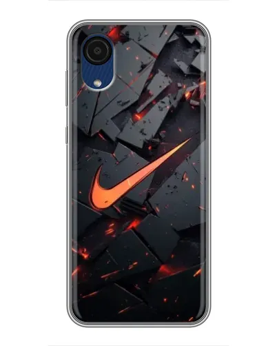Чехол для Samsung Galaxy A03 Core с картинкой «Nike — эффект разломов» Чехол для Samsung Galaxy A03 Core с картинкой «Nike — эффект разломов»