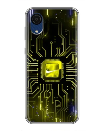 Чехол для Samsung Galaxy A03 Core с картинкой «Nike — золотая искра» Чехол для Samsung Galaxy A03 Core с картинкой «Nike — золотая искра»