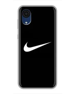 Чохол для Samsung Galaxy A03 Core з картинкою «Мінімалістичний Найк»
