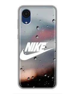 Чохол для Samsung Galaxy A03 Core з картинкою «Nike у стилі ретро»