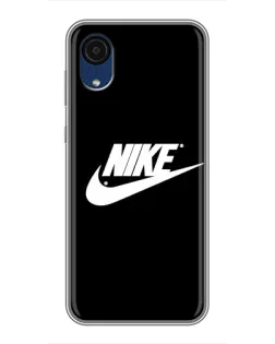 Чохол для Samsung Galaxy A03 Core з картинкою «Мазки фарби Nike»