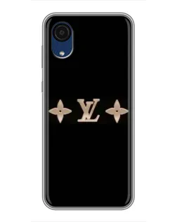 Чехол для Samsung Galaxy A03 Core с картинкой «Louis Vuitton — минимализм»