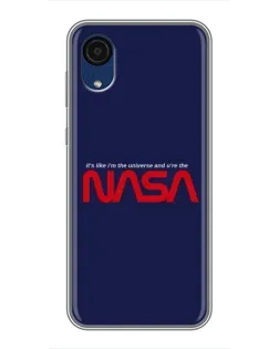 Чехол для Samsung Galaxy A03 Core с картинкой «NASA — глубокий космос»
