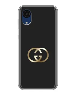 Чехол для Samsung Galaxy A03 Core с картинкой «Минимализм Gucci»