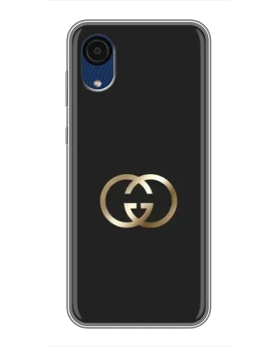 Чехол для Samsung Galaxy A03 Core с картинкой «Минимализм Gucci»