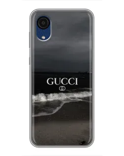 Чехол для Samsung Galaxy A03 Core с картинкой «Gucci — морской прибой»