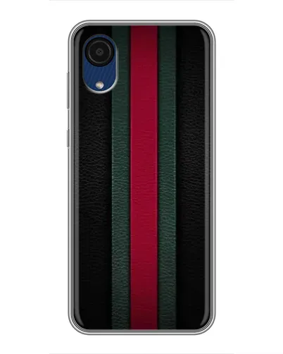 Чехол для Samsung Galaxy A03 Core с картинкой «Gucci — неоновая линия»