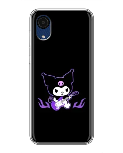 Чехол для Samsung Galaxy A03 Core с картинкой «Электрическая Kuromi» Чехол для Samsung Galaxy A03 Core с картинкой «Электрическая Kuromi»