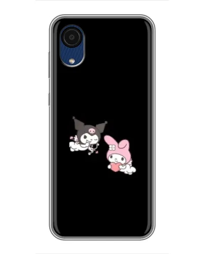 Чехол для Samsung Galaxy A03 Core с картинкой «My Melody и Kuromi» Чехол для Samsung Galaxy A03 Core с картинкой «My Melody и Kuromi»