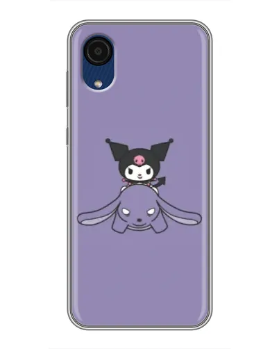 Чехол для Samsung Galaxy A03 Core с картинкой «Kuromi на лиловом фоне» Чехол для Samsung Galaxy A03 Core с картинкой «Kuromi на лиловом фоне»