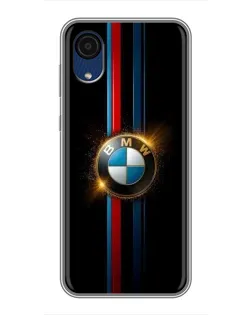 Чехол для Samsung Galaxy A03 Core с картинкой «BMW M-Power неон»