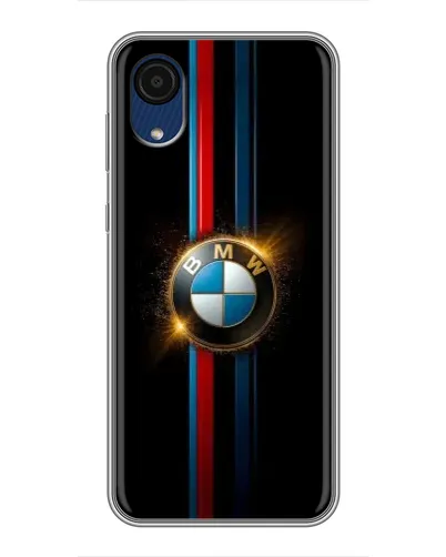 Чехол для Samsung Galaxy A03 Core с картинкой «BMW M-Power неон»