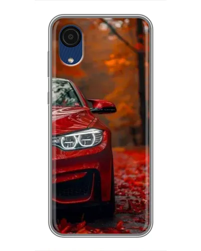 Чехол для Samsung Galaxy A03 Core с картинкой «Осенняя BMW M4»