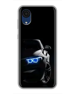 Чохол для Samsung Galaxy A03 Core з картинкою «BMW — нічний погляд»