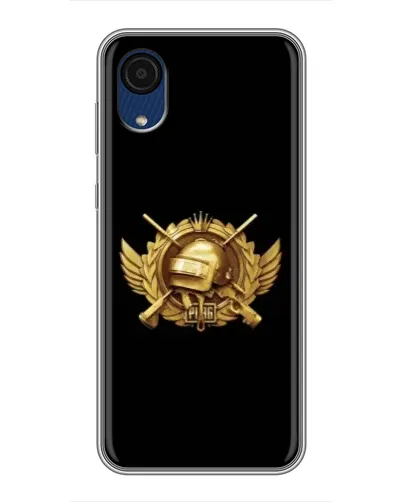 Чехол для Samsung Galaxy A03 Core с картинкой «PUBG — оранжевый градиент» Чехол для Samsung Galaxy A03 Core с картинкой «PUBG — оранжевый градиент»