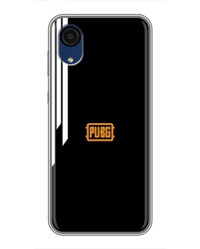 Чехол для Samsung Galaxy A03 Core с картинкой «PUBG — вертикальные линии» Чехол для Samsung Galaxy A03 Core с картинкой «PUBG — вертикальные линии»
