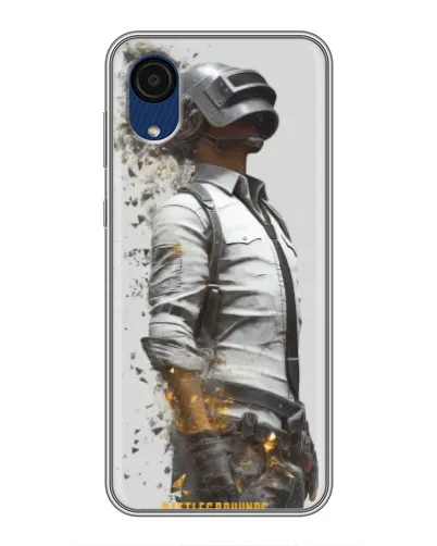 Чехол для Samsung Galaxy A03 Core с картинкой «PUBG — боец в пыли» Чехол для Samsung Galaxy A03 Core с картинкой «PUBG — боец в пыли»