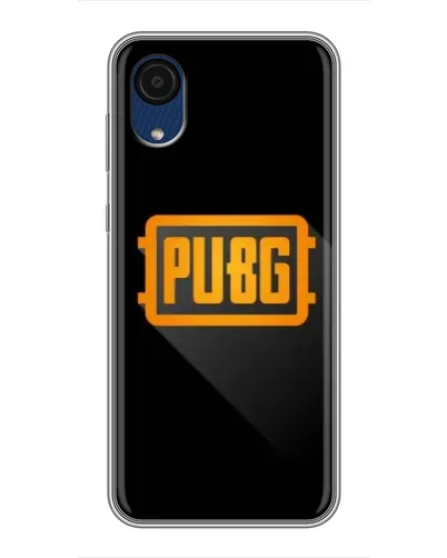 Чехол для Samsung Galaxy A03 Core с картинкой «PUBG — рамка лого» Чехол для Samsung Galaxy A03 Core с картинкой «PUBG — рамка лого»