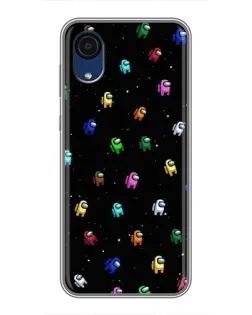 Чехол для Samsung Galaxy A03 Core с картинкой «Экипаж Among Us»