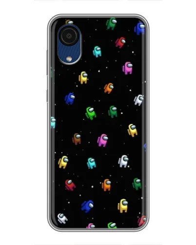 Чехол для Samsung Galaxy A03 Core с картинкой «Экипаж Among Us»