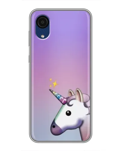 Чехол для Samsung Galaxy A03 Core с картинкой «Единорог градиент» Чехол для Samsung Galaxy A03 Core с картинкой «Единорог градиент»