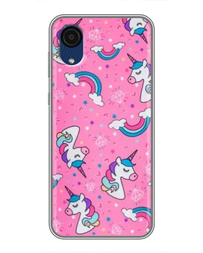 Чехол для Samsung Galaxy A03 Core с картинкой «Unicorn паттерн розовый» Чехол для Samsung Galaxy A03 Core с картинкой «Unicorn паттерн розовый»