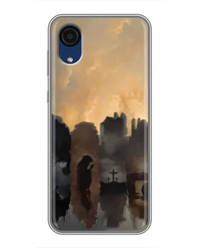 Чехол для Samsung Galaxy A03 Core с картинкой «Дорога к вере»