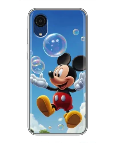 Чехол для Samsung Galaxy A03 Core с картинкой «Mickey и мыльные пузыри» Чехол для Samsung Galaxy A03 Core с картинкой «Mickey и мыльные пузыри»