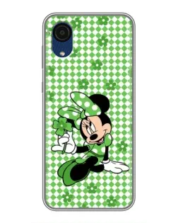 Чехол для Samsung Galaxy A03 Core с картинкой «Mickey в клетку»