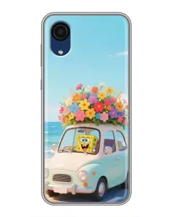 Чехол для Samsung Galaxy A03 Core с картинкой «Автомобильное путешествие»