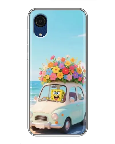 Чехол для Samsung Galaxy A03 Core с картинкой «Автомобильное путешествие»