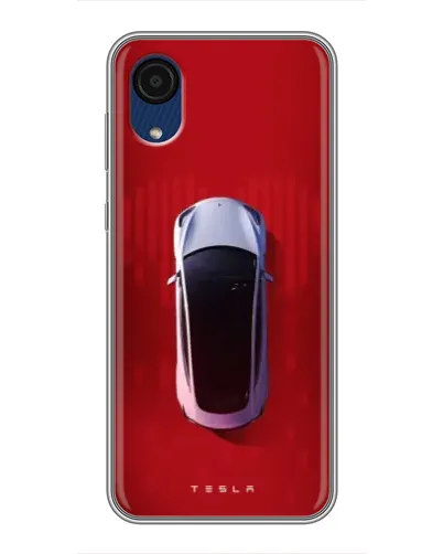 Чехол для Samsung Galaxy A03 Core с картинкой «Tesla Top View» Чехол для Samsung Galaxy A03 Core с картинкой «Tesla Top View»