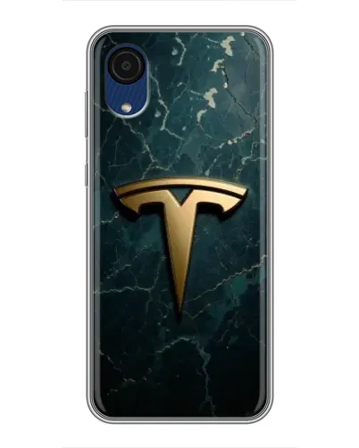 Чехол для Samsung Galaxy A03 Core с картинкой «Мраморная Tesla Gold» Чехол для Samsung Galaxy A03 Core с картинкой «Мраморная Tesla Gold»