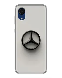 Чехол для Samsung Galaxy A03 Core с картинкой «Mercedes Maybach стиль»