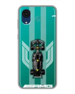 Чехол для Samsung Galaxy A03 Core с картинкой «Mercedes AMG Petronas»