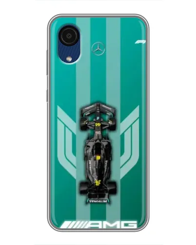 Чехол для Samsung Galaxy A03 Core с картинкой «Mercedes AMG Petronas»