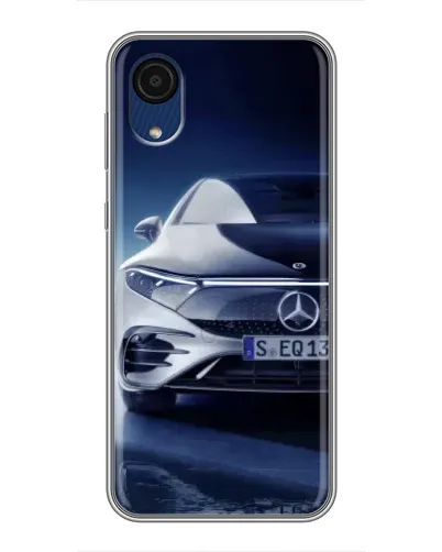 Чехол для Samsung Galaxy A03 Core с картинкой «Mercedes EQ — будущее»