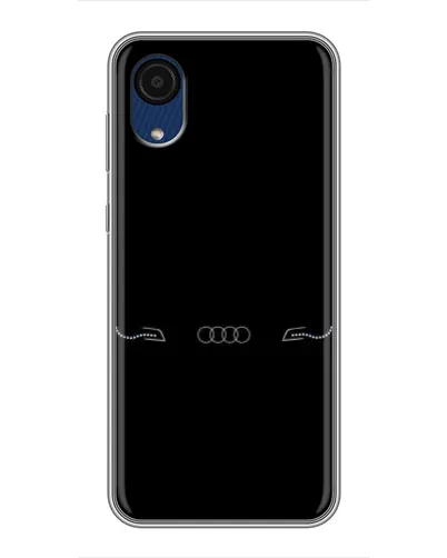 Чехол для Samsung Galaxy A03 Core с картинкой «Audi — световой подпись»