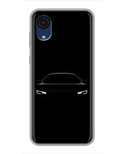Чехол для Samsung Galaxy A03 Core с картинкой «Взгляд Audi в темноте»