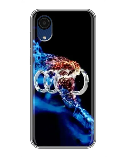 Чехол для Samsung Galaxy A03 Core с картинкой «Энергия лого Audi»