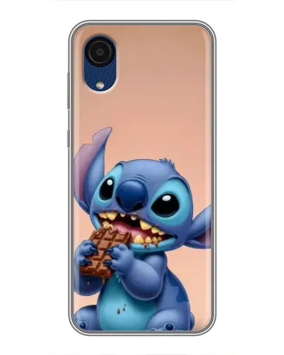 Чехол для Samsung Galaxy A03 Core с картинкой «Стич ест шоколад» Чехол для Samsung Galaxy A03 Core с картинкой «Стич ест шоколад»