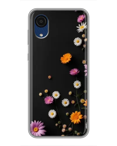 Чехол для Samsung Galaxy A03 Core с картинкой «Цветочная композиция»